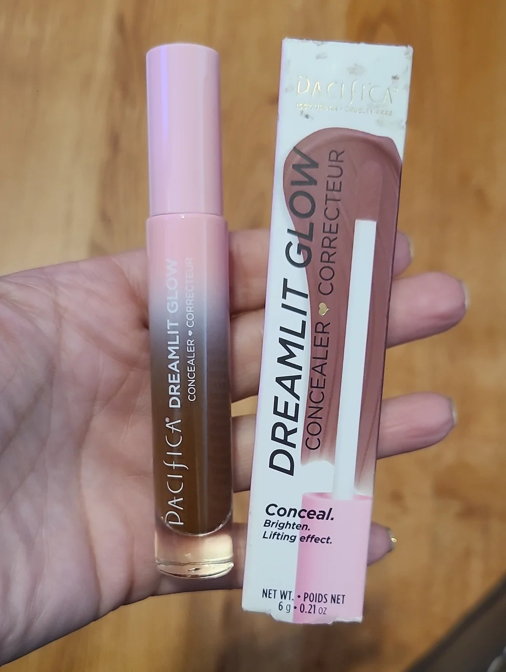 Pacifica Dreamlit Glow Full Coverage Concealer, shade 3, Vegan, NIB